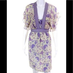 Plenty by Tracy Reese Silk Floral A-line Dress